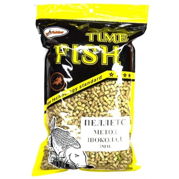 Пелет для риболовлі, флет, Art Fishing, розмір 3мм, 500г, смак Шоколад